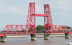 Image illustrative de l’article Pont levant de la rivière Chikugo