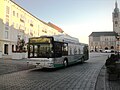 Erdgasbus 163 in der Zerbster Straße