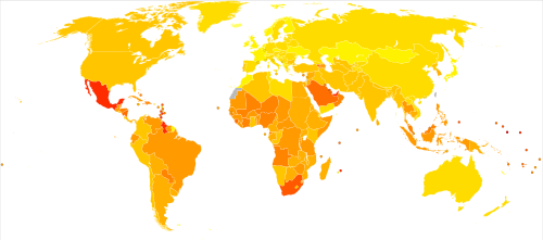 World Map of Diabetes