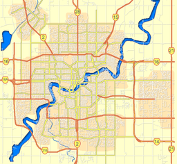 Edmonton street map