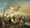 La danse de Saint-Antoine de la Florida, peinture de Goya employée pour la couverture de Villancicos.