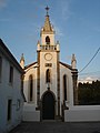 Igrexa parroquial de Santiago de Franza. Fachada principal.