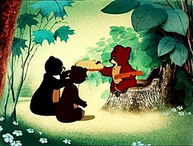 Кадр из мультфильма «Первый урок»