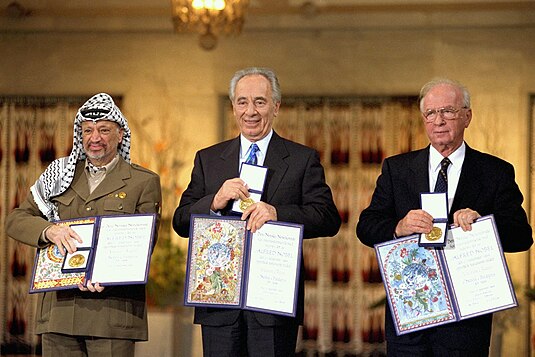 Nositelia Nobelovej ceny za mier 1994