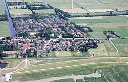 Aerial view of Petkum