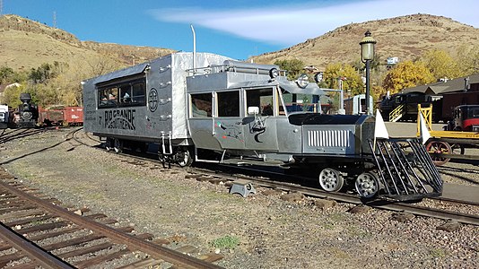 RGS Motor #7 Operating at the Colorado Railroad Museum