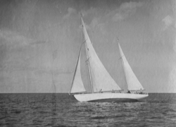 S/Y Gathenhielm cirka 1960.