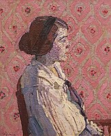 Portrét: Mary L. Harold Gilman, 1914