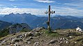 Gipfelkreuz auf dem Großen Weitschartenkopf