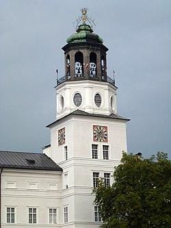 Der Turm mit dem Glockenspiel