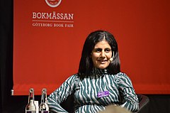 Golnaz Hashemzadeh Bonde vid Bokmässan i Göteborg 2017