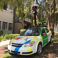 Google Maps car at Googleplex