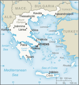 Grecia - Mappa