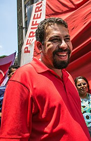 Politician from PSOL Guilherme Boulos from São Paulo