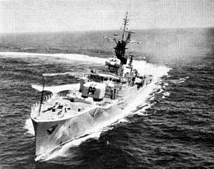 HMS Torquay (F43) underway c1961.jpg