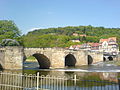 Blick auf die alte Werrabrücke in Hann. Münden