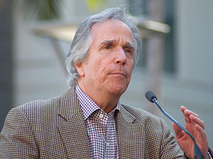 English: Henry Winkler at a ceremony for Adam ...