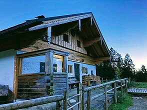 Almhütte der Hillsteineralm