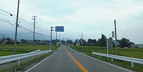 Hotaka Ariake Azuminocity Naganopref Route 147 No,1.JPG