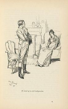 Un homme debout, bras croisés, face à une jeune fille assise nonchalemment