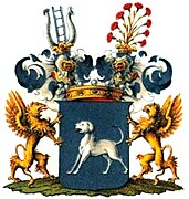 Wappen der Freiherren Hundt und Alten-Grottkau[12]