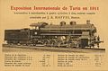 Ausstellung Turin 1911 Vierzylinder Lokomotive