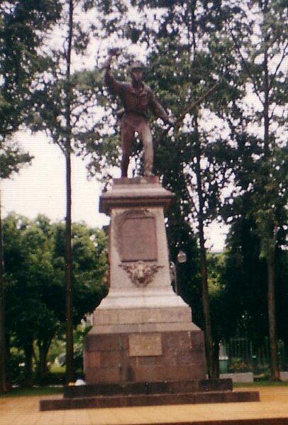 Statute of Costa Rican Hero, Juan Santamaria