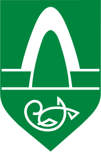 Kirken indgår logoet for byen Kópavogur