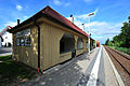 Stationsgebäude mit integrierter Güterabfertigung