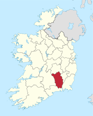 Kilkenny in Ireland.svg