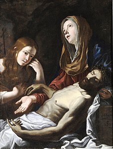 Piétà avec Madeleine (après 1682), Madrid, musée du Prado.