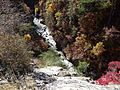 La Blanche entrant dans les gorges