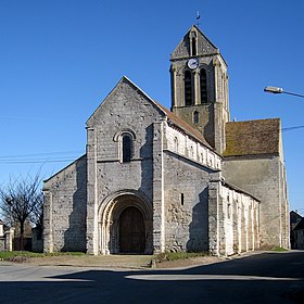 Vue depuis l'ouest.