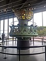 Оригінальний факел Статуї Свободи («Свобода, що освітлює світ») 1886–1984 років зберігається в Музеї Статуї Свободи на острові Свободи, Нью-Йорк.