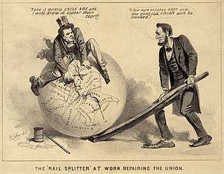 Reconstruction political cartoon