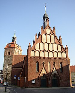 Market tower and St. John's Church