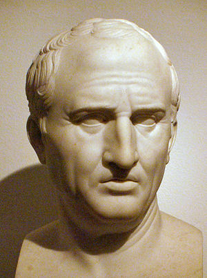 Marcus Tullius Cicero, by Bertel Thorvaldsen a...