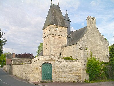 Le manoir de la Fontaine actuel, à Verson, construit à la fin du XVIe siècle par Pierre Bourdon.