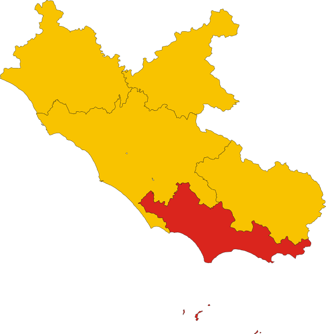 Provinsa de Latinn-a – Mappa