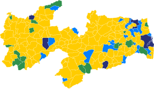 Elecciones estatales de Paraíba de 2022