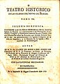 Tomo VIII de la Historia de las iglesias de Aragón, impreso en 1797 por "Miguel de Cosculluela"