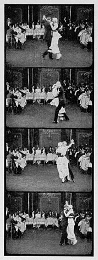 Modern Dancing (1914) - Vernon and Irene Castle - Illustration 18 (cropped) Hesitation Waltz-The Hesitation.jpg