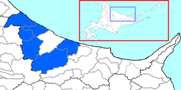 Monbetsu – Mappa