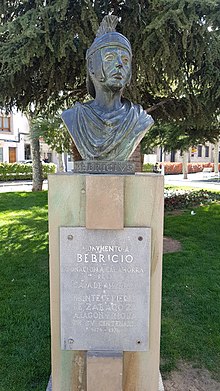 Monumento a Bebricio en el Paseo del Mercadal