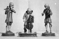 Musikertrio am Hof des alten Fritz, 1956