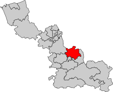 La vingtième circonscription en 2010.