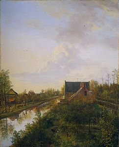 Le Canal à ’s-Graveland (1818) Rijksmuseum, Amsterdam