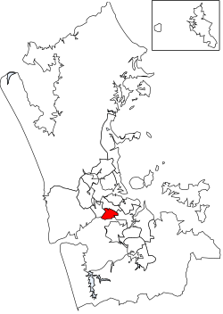 Location of Puketāpapa