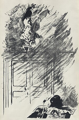 Illustration by Édouard Manet for a French tra...