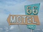 Route 66 Motel sign
